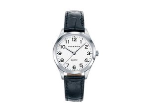 RELOJ VICEROY ACERO CORREA NEGRA SRA BASICA REF 42222-04