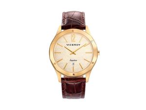 RELOJ VICEROY ACERO IP DORADO CORREA SR REF 471127-95