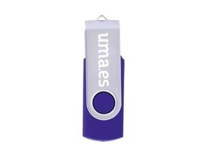 USB GIRATORIO 16 GB AZUL