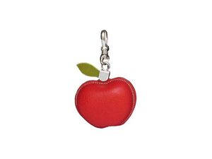 LLAVERO DE PIEL MANZANA